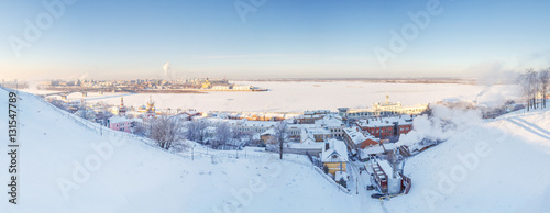 Панорама нижегородской стрелки, Россия