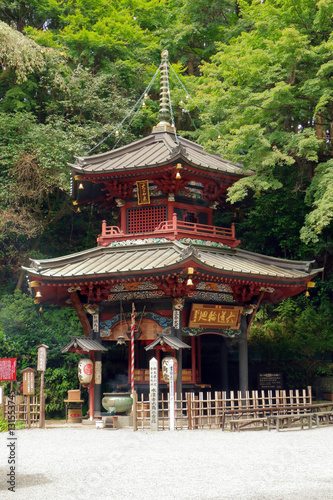 水沢寺の六角堂