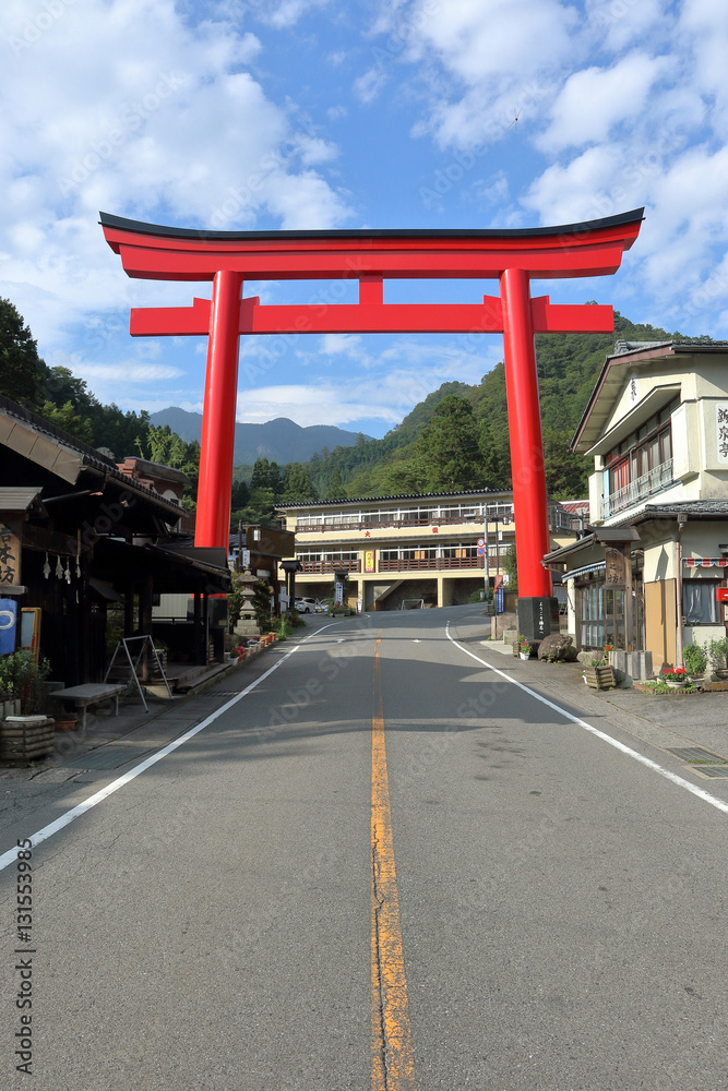 榛名神社の大鳥居