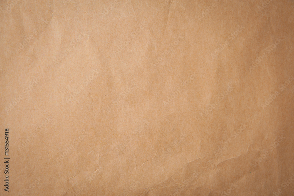 Background texture of pld craft brown paper - obrazy, fototapety, plakaty 