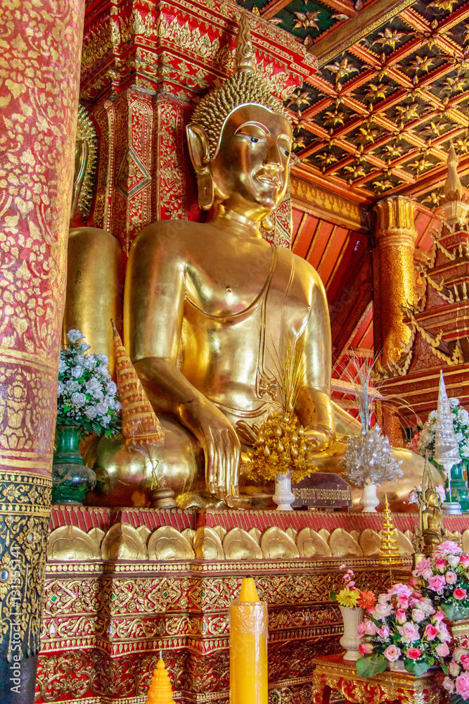 Buddha in Northern of Thailand