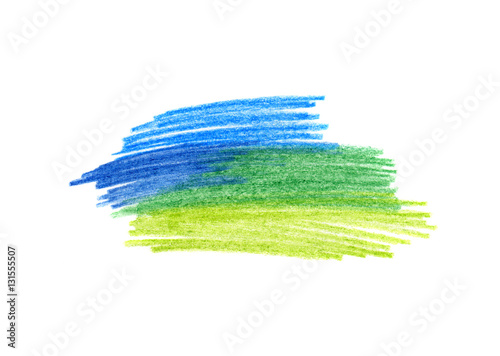 Abstract color hand drawn background for design