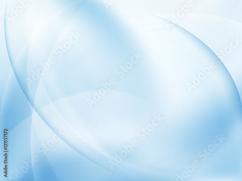 Abstract blue background with smooth lines. EPS 10