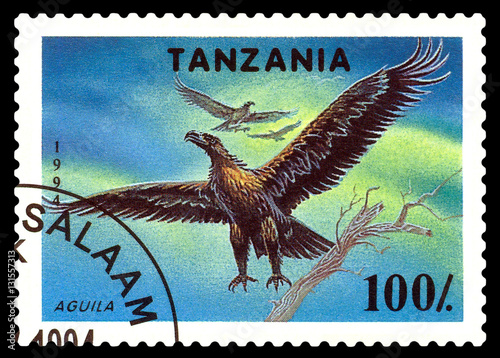 Postage stamp. Aguila.