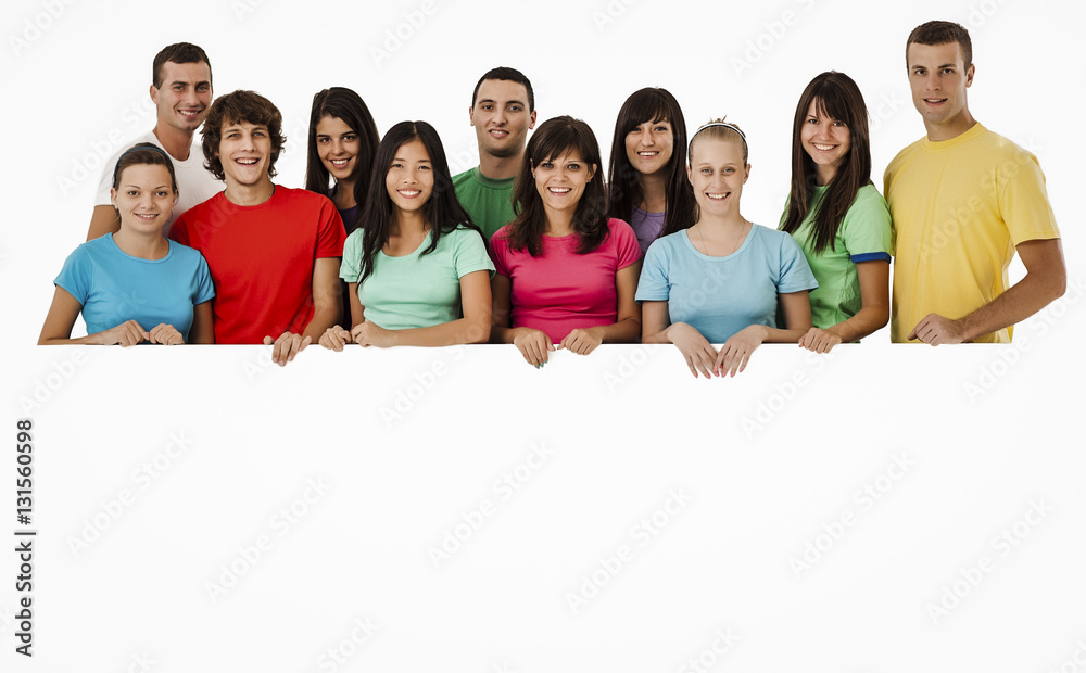 Group of People Above White Copy Space Group of People Above White Copy Space