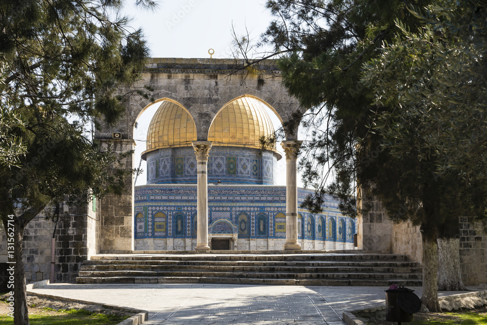 Obraz premium Felsendom, Jerusalem, Israel, Dom of the Rock, Jerusalem, Israel