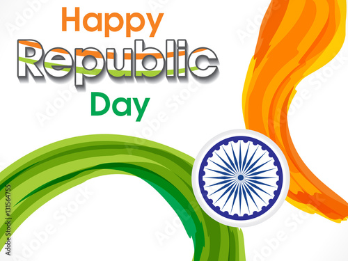 happy indian republic day background