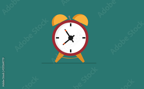 Alarm colck flat icon