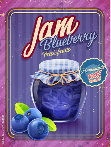 jam blueberry