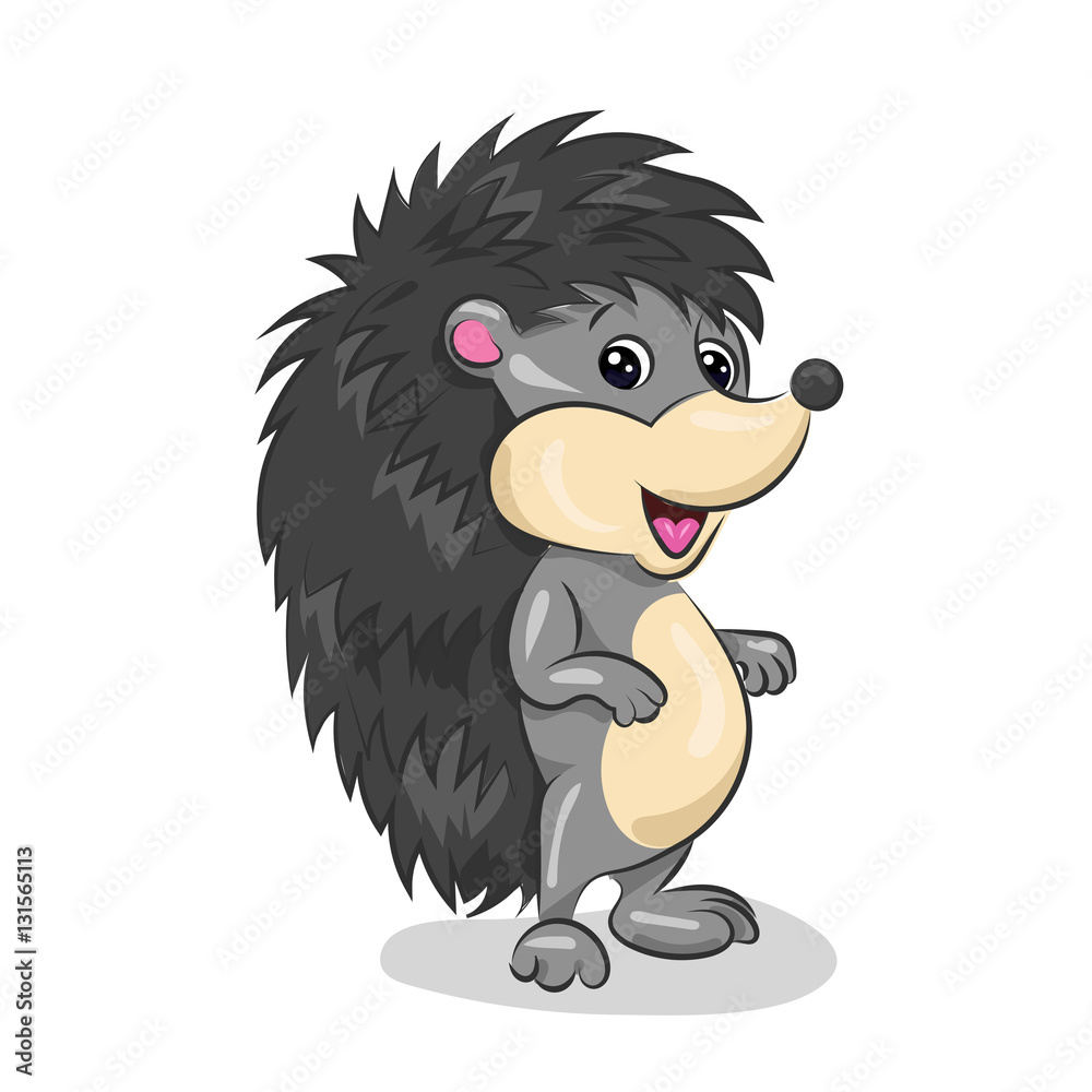 Hedgehog Cartoon Stock Photos and Images - 123RF