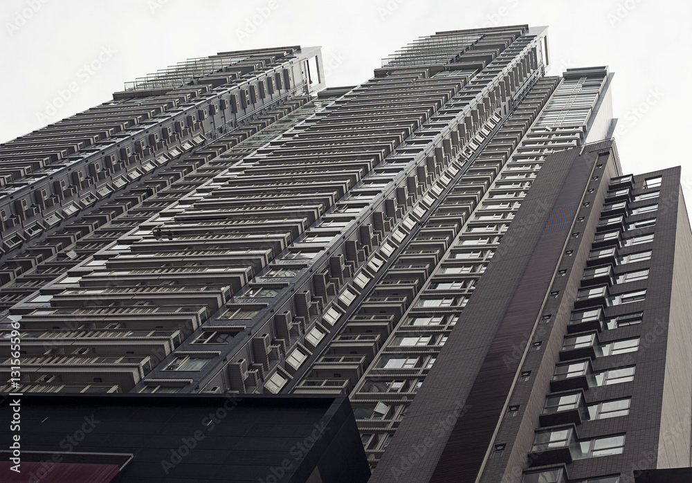 Fototapeta premium Modern architectural marvels, building structure