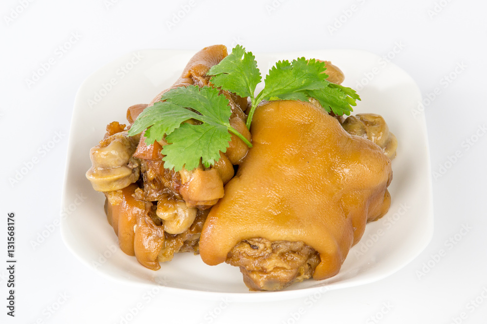 braised pig knuckles braised pig knuckles