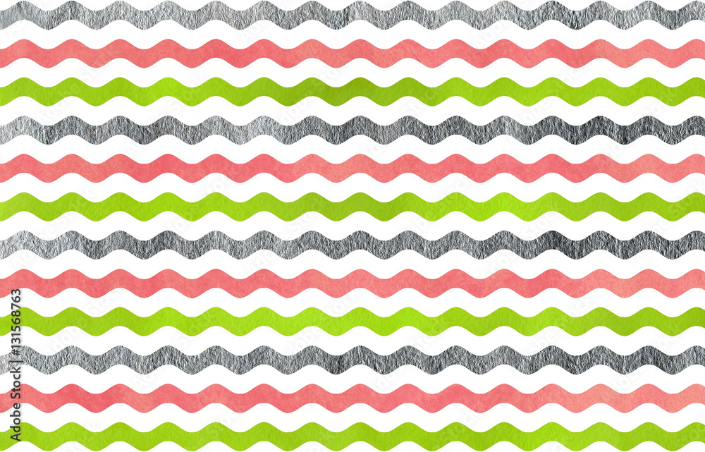 Abstract wavy striped background.