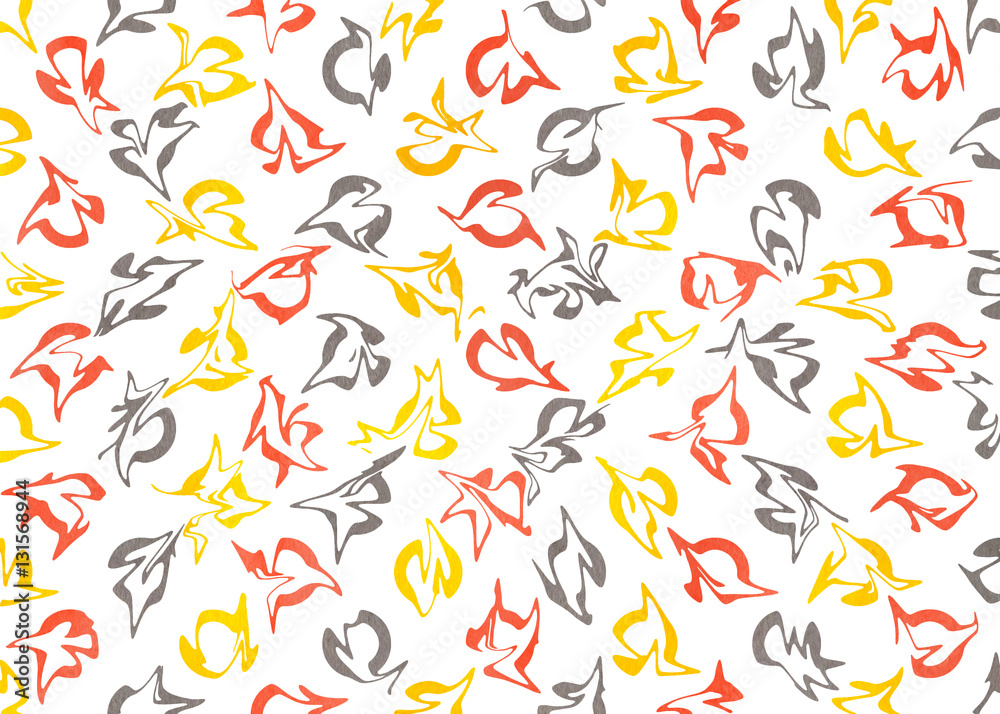 Watercolor abstract pattern. Watercolor abstract pattern.