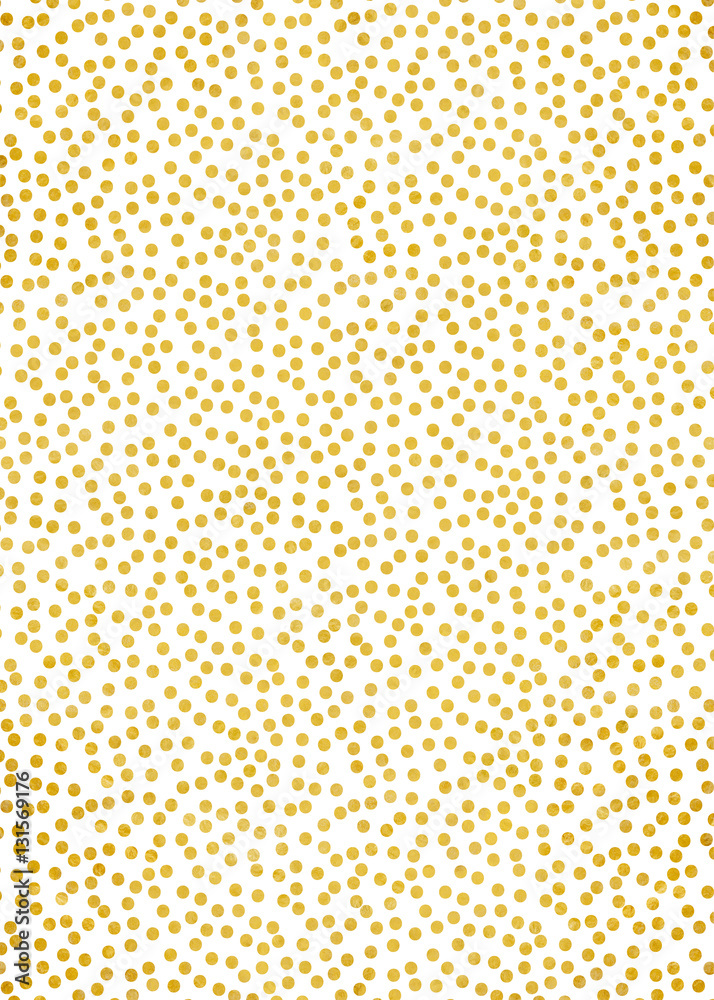 Gold foil decorative background with confetti pattern. Gold foil decorative background with confetti pattern.