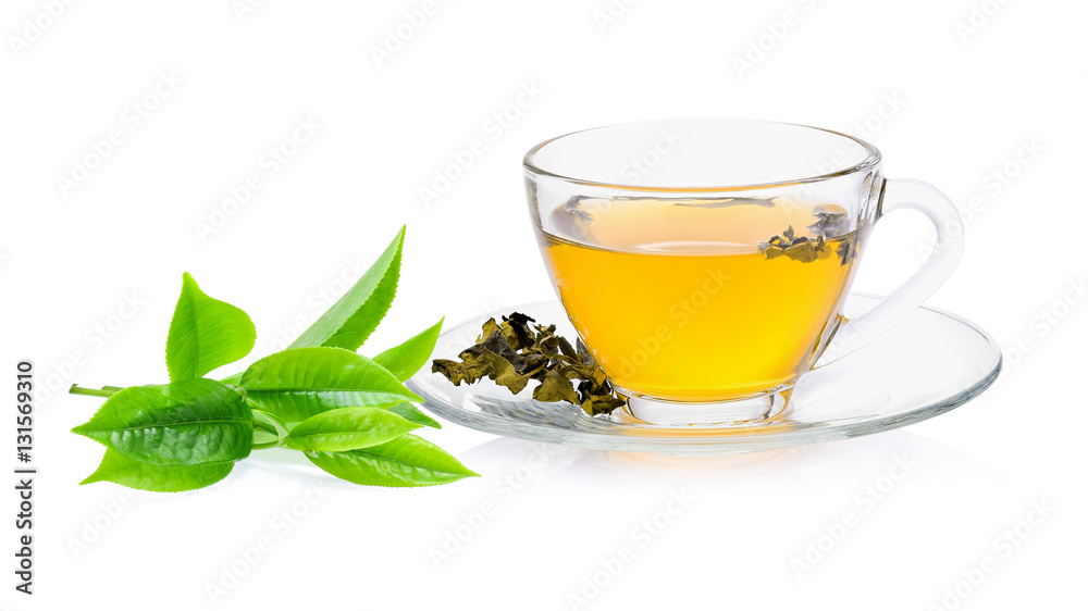 Cup of tea isolated on white background Cup of tea isolated on white background