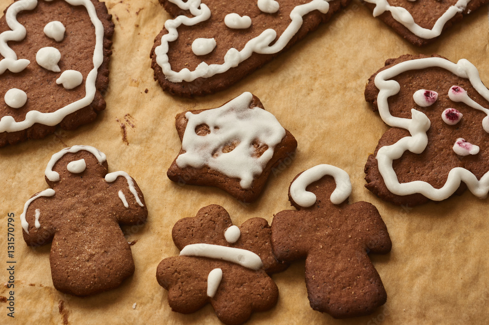 homemade gingerbread cookies