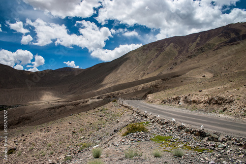 Road in Nubra Valley