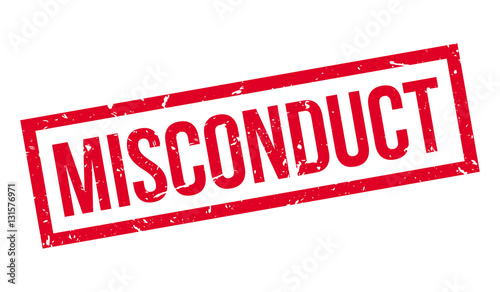 Misconduct rubber stamp