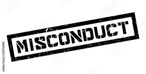 Misconduct rubber stamp