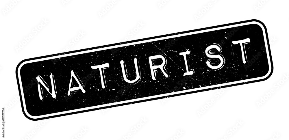 Naturist rubber stamp