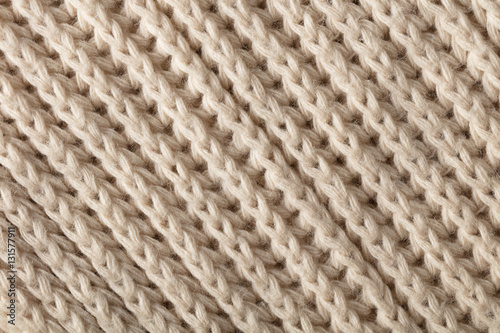 texture of a knitted fabric
