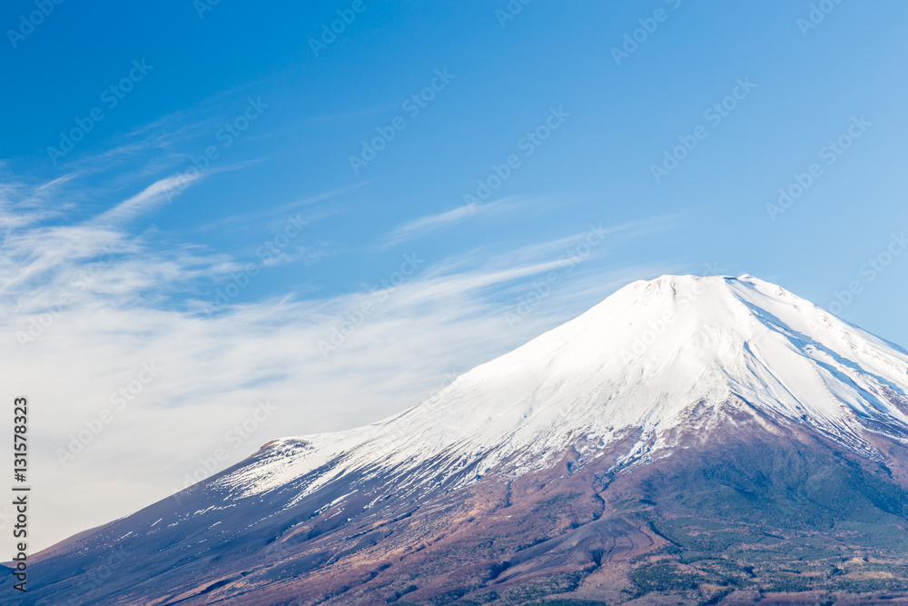 The Mt.Fuji.The shooting location is Lake Yamanakako, Yamanashi prefecture Japan.