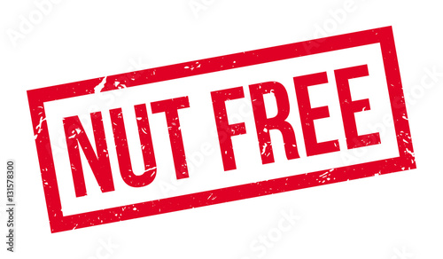 Nut free rubber stamp