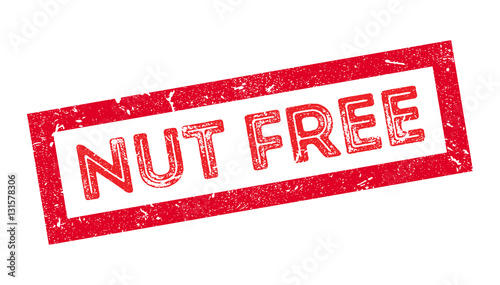 Nut free rubber stamp