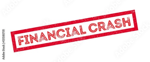 Financial Crash rubber stamp