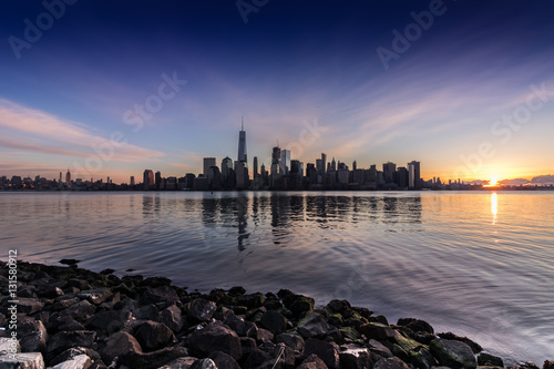 Sunrise in Manhattan photo