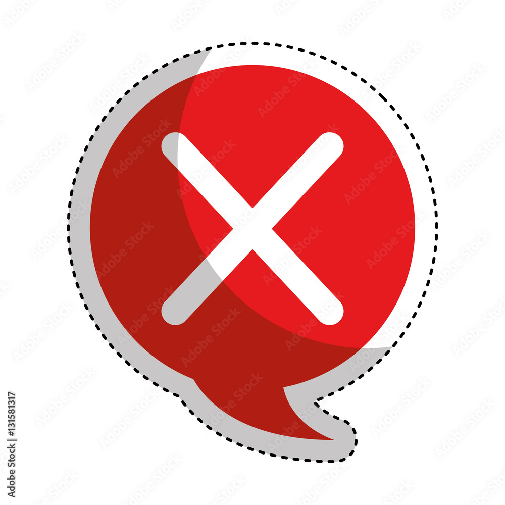 Obraz premium speech buble isolated icon vector illustration design