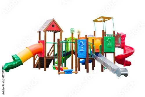 Colorful playground