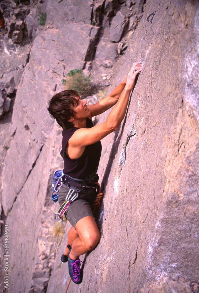 Climbing at Owens River Gorge Climbing at Owens River Gorge
