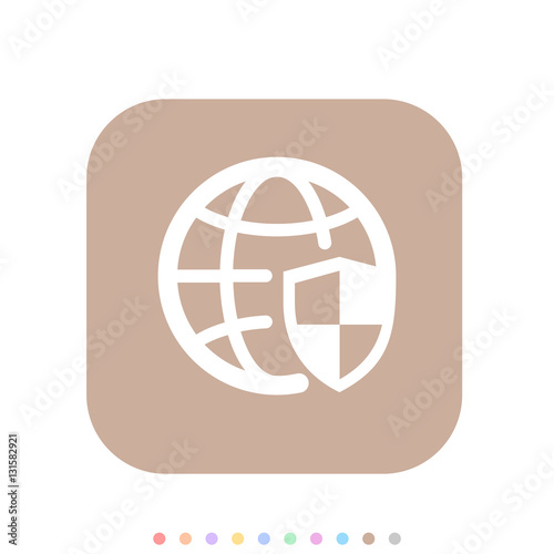 Flat Vintage Style App Icon