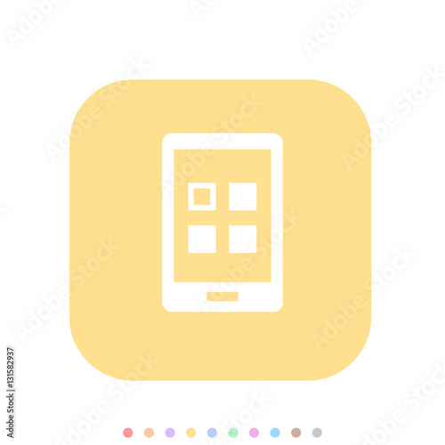 Flat Vintage Style App Icon