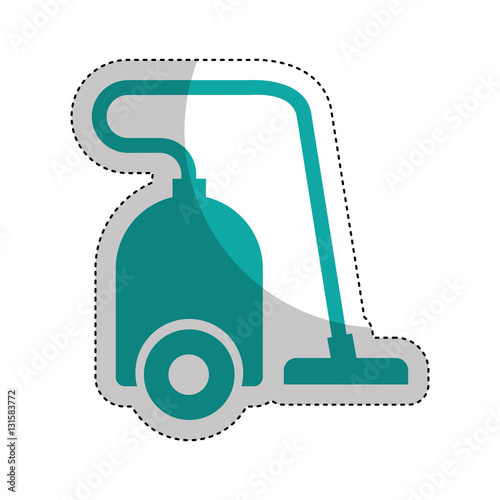 vacuum appliance isolated icon vector illustration design