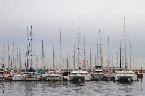 Yacht parking.Valencia, Spain © photobeginner