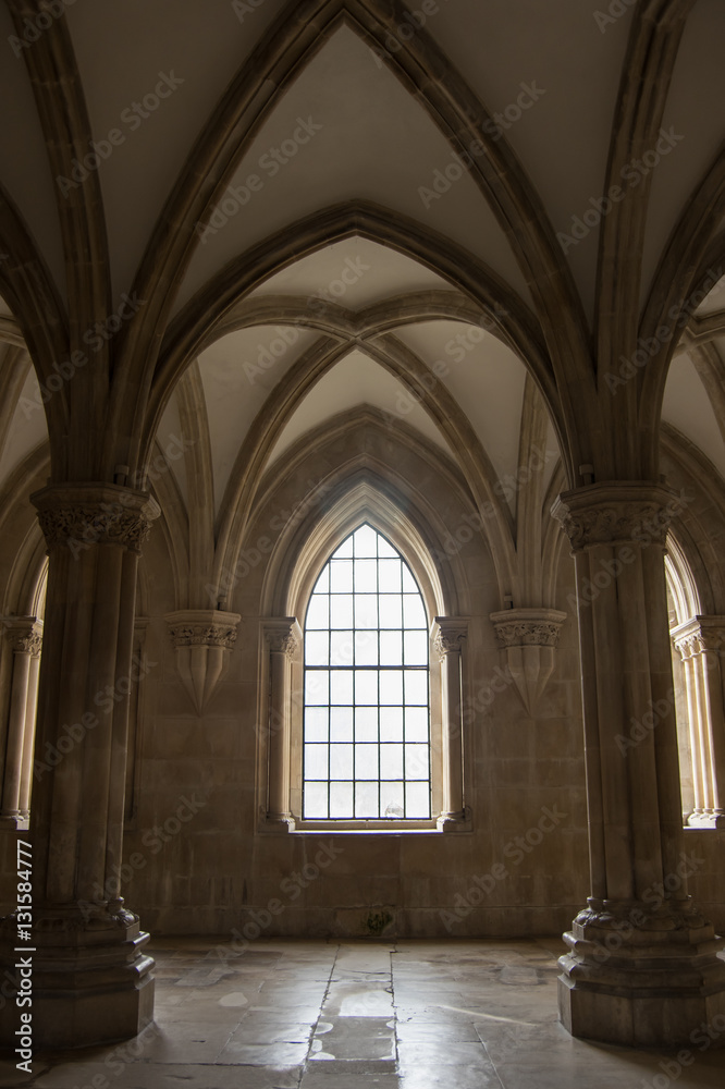 The Alcobaca Monastery interior