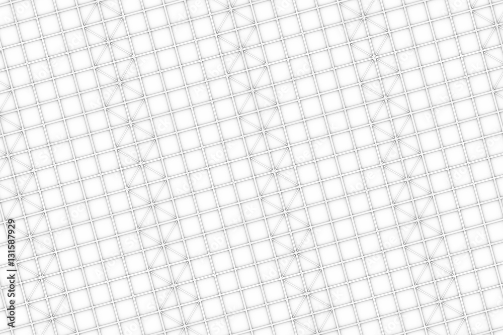 Wall of rectangle tiles with diagonal elements