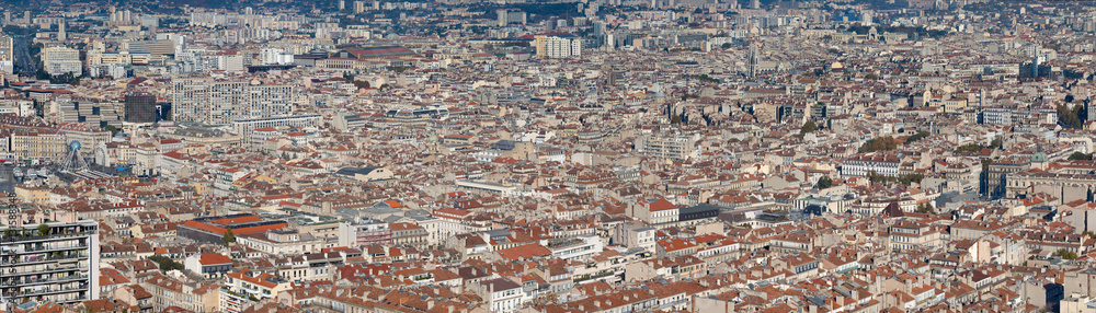 vue panoramique de Marseille