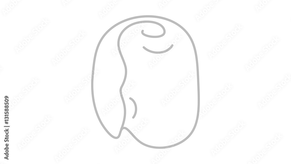 Vector image of cotton wool on a light background. Subject scenery. Illustration Consumables for needlework. Item cosmetic, medicine and art. Illustration of a white object. Vector image of cotton wool on a light background. Subject scenery. Illustration Consumables for needlework. Item cosmetic, medicine and art. Illustration of a white object.