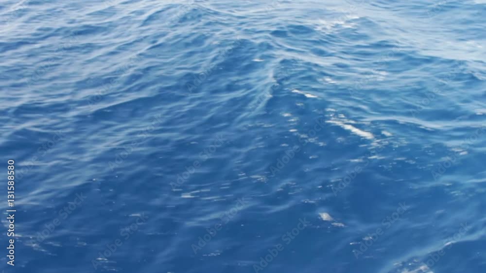 blue sea water passing view from a moving boat blue sea water passing view from a moving boat