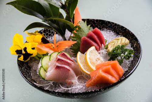 Japanese sashimi