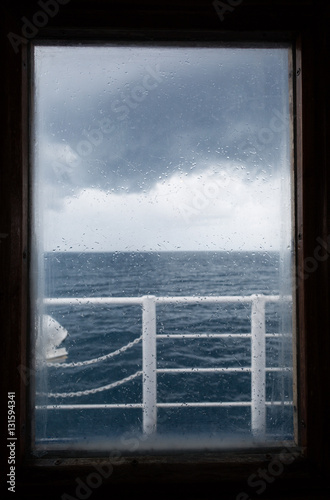 Window on boat