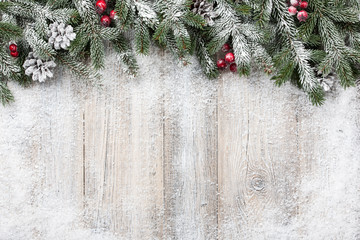 Christmas and New Year background