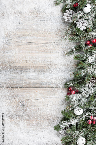 Christmas and New Year background