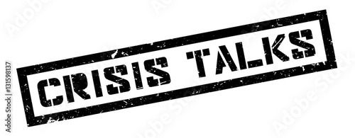 Crisis Talks rubber stamp