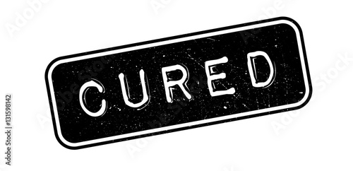 Cured rubber stamp
