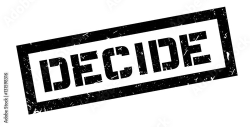 Decide rubber stamp